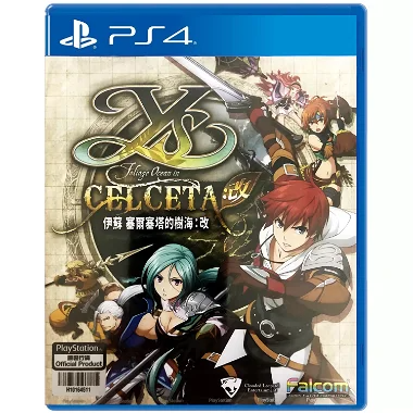 Ys: Memories of Celceta Remaster (Chinese Subs) PlayStation 4