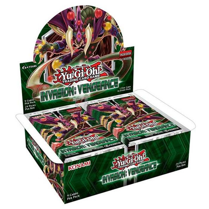 Yu-Gi-Oh! Invasion Vengeance Booster Box 24 Packs