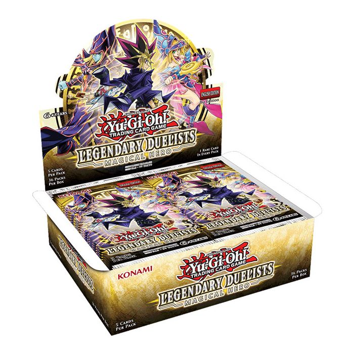 Yu-Gi-Oh! Legendary Duelists Magical Hero 1st Edition Booster Box 36 Boosters