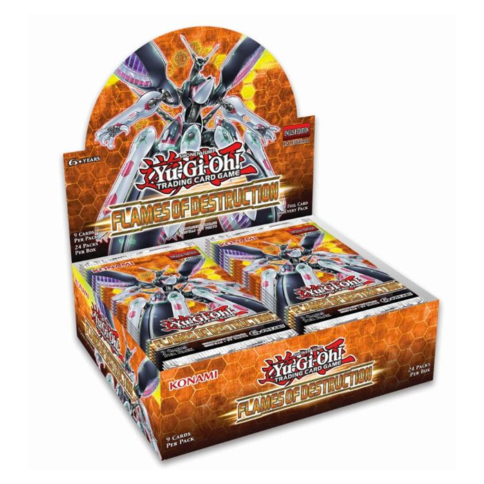 Yu-Gi-Oh! Flames Of Destruction Booster Box 24 Packs