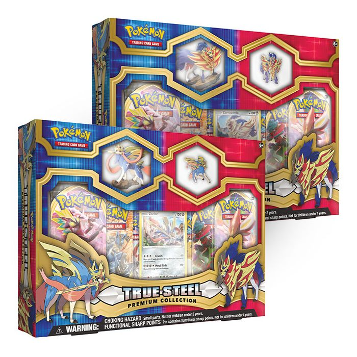 Pokemon True Steel Premium Collection Zacian & Zamazenta