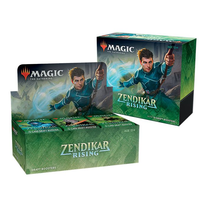 Magic The Gathering Zendikar Rising Draft Booster Box & Bundle