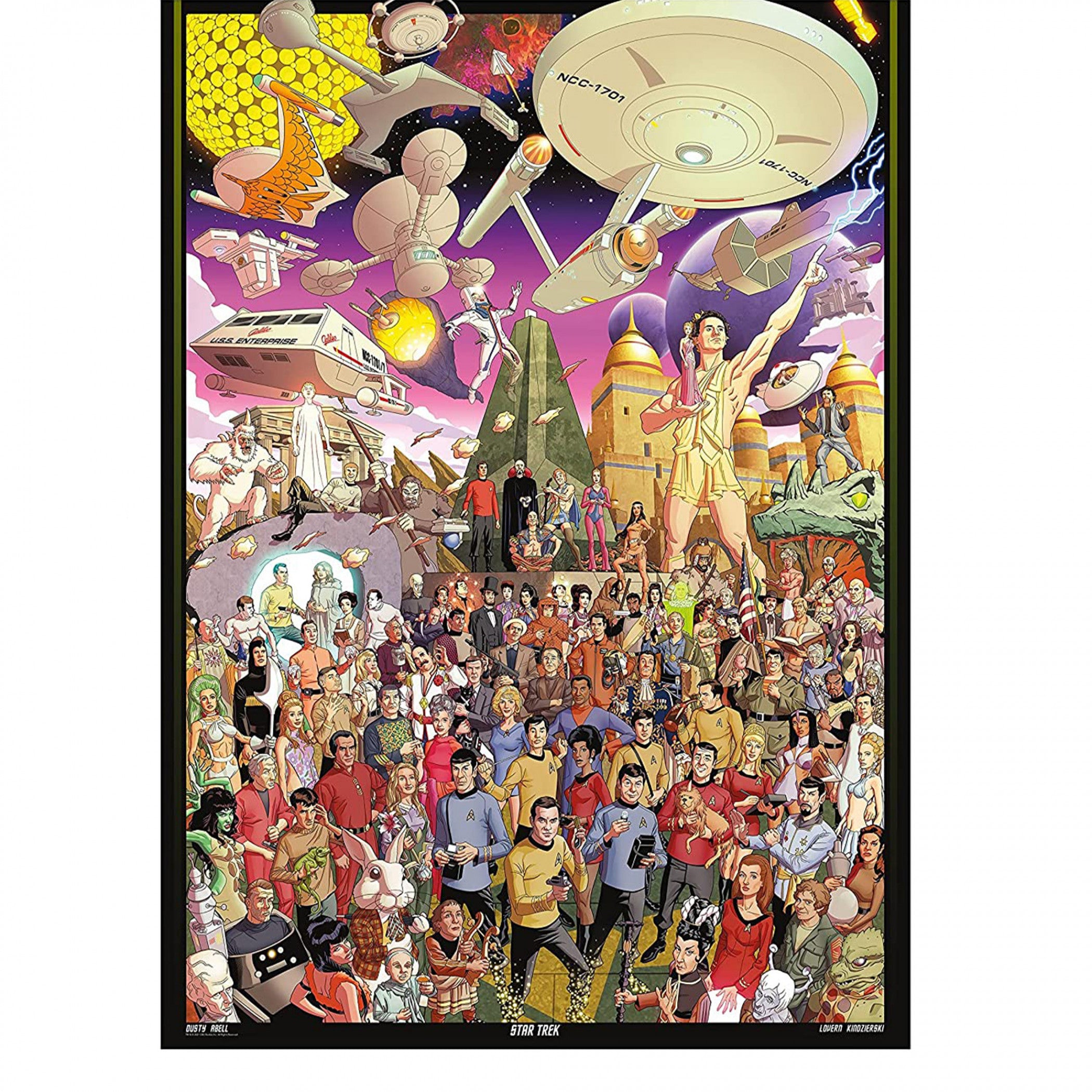 Star Trek The Original Series 3,000 Piece Jigsaw Puzzle